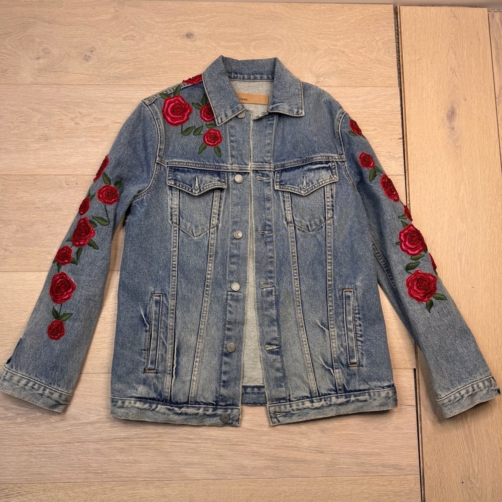 Grlfrnd Daria Oversized Denim Jacket - Picture 7 of 9